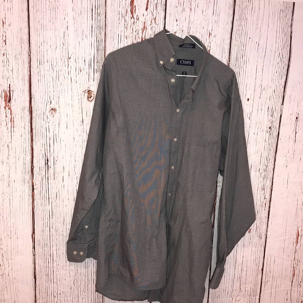 Chaps mens dress shirt